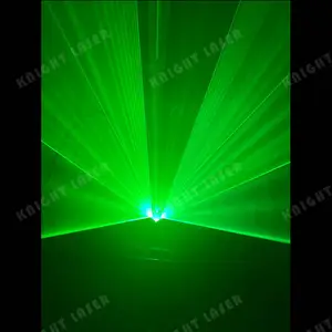 Luci Laser a 4 teste a colori a 4 teste proiettore a fascio di scansione luce da palco Rgb luce Laser variabile