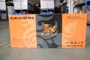 สกู๊ตเตอร์ไฟฟ้า KuKirin Pro สำหรับผู้ใหญ่ ความเร็ว 25 กม./ชม. ยานยนต์ไฟฟ้าแบบสองล้อ มีสินค้าในโปแลนด์ - Product Image 3