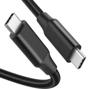 20v 5a 100w Pd Strom versorgung für Laptop-Ladegeräte Kabel Tipo Para Celu lares Großhandels kabel 3.1 3.2 10gbps USB C Kabel 5gbps