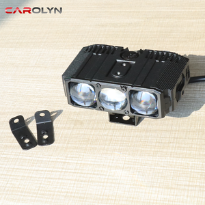 Светодиодные рабочие прожекторы 140 Вт, <span class=keywords><strong>12</strong></span> В/<span class=keywords><strong>24</strong></span> В, с 3 линзами, фары для мотоциклов, светодиодные противотуманные фары для автомобилей, грузовиков, внедорожников 4x4, квадроциклов - Product Image 1