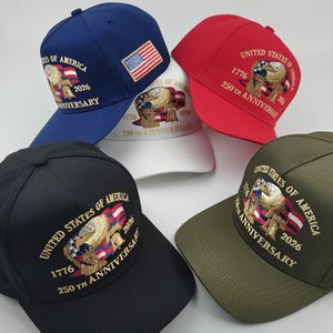 Casquette Commémorative du 250e Anniversaire Aigle et Liberté – Casquette de Baseball Américaine Brodé - Product Image 2