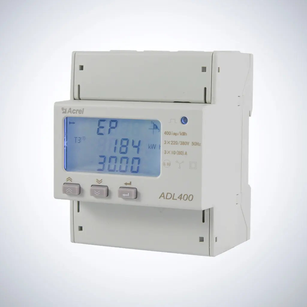 Acrel ADL400/F Display LCD contatore Kwh elettrico trifase a quattro fili per certificato MID caricabatterie EV