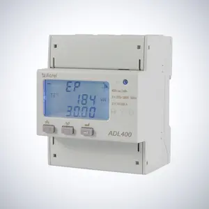 Acrel ADL400/F Medidor de Kwh de electricidad trifásico de cuatro cables Pantalla LCD para cargador EV Certificado MID