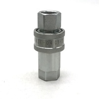 Accouplement rapide hydraulique à déconnexion rapide, coupleur d'huile, type ISOA