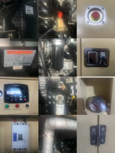 56kw 70kva điện cách âm im lặng DIESEL Máy phát điện đặt 56kw perkings loạt máy phát điện chất lượng cao với EPA gốc stamford - Product Image 5