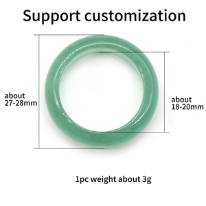 Anillo de Cristal Pulido de Múltiples Materiales (Ametista, Cuarzo Rosa) para Decoración, Proporciona Energía y Sanación Espiritual, Precio de Fábrica - Product Image 3