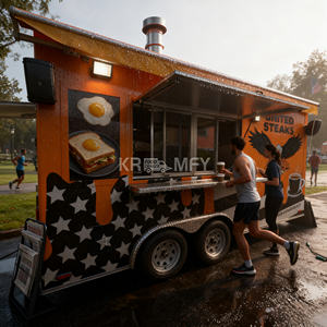 Camion de nourriture mobile entièrement équipé pour barbecue, prix d'usine en Chine 2025, camion de nourriture pour kebab - Product Image 2