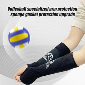 Manchettes élastiques respirantes pour femmes Basketball Volleyball <span class=keywords><strong>Compression</strong></span> Protector Sleeves Brassard confortable pour le sport - Product Image 2