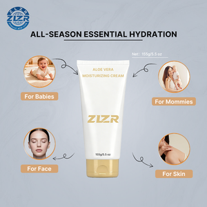 ZLZR OEM ODM Lotion Corporelle et Mains Personnalisée Éclaircissante Anti-rides Hydratante Réparatrice 24H à l'Aloe Vera 7 Hydratants 3 x 85g - Product Image 6