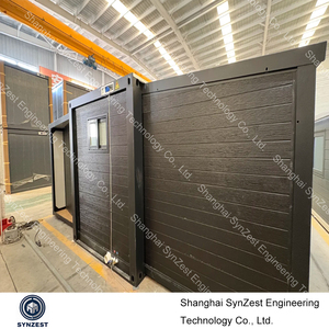 Synzest 3X Maison préfabriquée moderne pliable, résistance aux tremblements de terre de niveau 8, surface au sol de 27,5 mètres carrés, appartement extérieur, atelier - Product Image 6