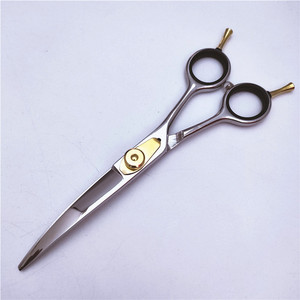 Ciseaux à cheveux professionnels HF 6,0 pouces pour droitiers, en acier inoxydable, pour salon de beauté, lame courbée, type standard - Product Image 4