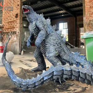 Escultura de Bestia Gigante Realista de Resina, Diseño Personalizado, Bestias Salvajes de Tamaño Real, Arte Coleccionable, Despertar del Monstruo de la Noche Oscura - Product Image 6