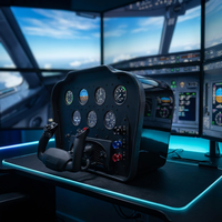 Système de simulateur de vol de niveau bureau - Vol simulé