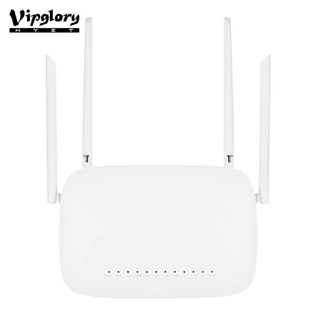 Factory Price AX3000 WiFi6 XPON ONU Dual Band Fiber Optic Router 3000Mps GPON ONT