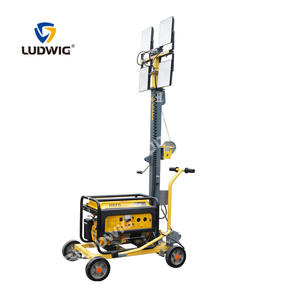 अच्छी कीमत 1000w लाइट टॉवर जनरेटर के नेतृत्व में हाथ क्रैंक्ड लिफ्ट 4 मीटर 5 मीटर 6 मीटर हैंड पुश गति लाइटिंग लाइटहाउस - Product Image 6