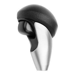 Honda Automatic Gear <b>Shift</b> <b>Knob</b> Gray Carbon Fiber Texture Ergonomic Plastic Replacement Part - Product Image 3