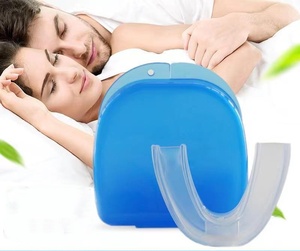 いびき防止歯科ブレースシリコーン歯研削用マウスガードカスタムフィットいびきマウスデバイス鼻ストリップ口ガード - Product Image 5