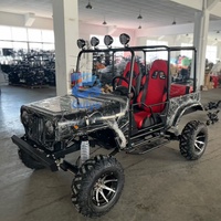 Nouveau modèle de voiture tout-terrain à essence 300cc/350cc/500cc, 5 places, accessoires de karting, mini jeep 4x4, buggy, mini jeep