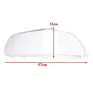 2000-2003 cubiertas de faros transparentes para <span class=keywords><strong>BMW</strong></span> 5 Series E39 520 <span class=keywords><strong>525</strong></span> 528 530 cubiertas de faros delanteros - Product Image 1