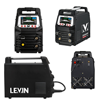 Soldadora TIG AC/DC LEVIN 200A, Máquina de Soldadura de Aluminio con Pulsos Sinérgicos para Talleres de Automóviles y Proyectos de Construcción de Acero, con Certificación CE