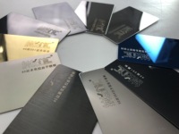 Ourwarm — carte de visite personnalisé par Sublimation en métal blanc, vente en gros, usine, médaille, impression de nom, Machine 2 couleurs, Support de découpe