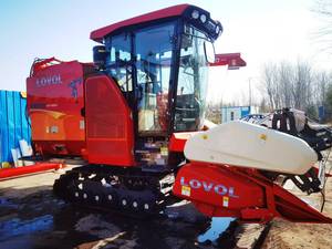 Nuovo grande <span class=keywords><strong>granaio</strong></span> 2.4m larghezza di lavoro LOVOL RG130EVO riso e mais risaia mietitrebbia con cabina per la vendita a buon mercato - Product Image 2