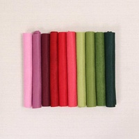 Feutre acrylique doux et respirant, tissu très épais, couleurs assorties, imperméable, 100 % polyester, carrés pour travaux manuels et couture DIY