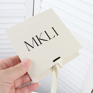 Luxury Custom logo <b>Book</b> Style Paper Cardboard Necklace Gift <b>Box</b> - Product Image 3