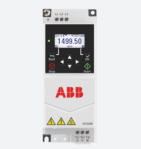 Variador de Frecuencia de Bajo Voltaje, Serie Acs180 Económica y Fácil de Usar, Opción Confiable para Equipos Compactos - Product Image 2