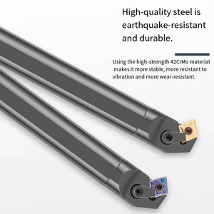 <span class=keywords><strong>CNC</strong></span> Lathe nội bộ lỗ công cụ chuyển công cụ chủ 50 độ-mcwnr12 hợp chất hình thoi lưỡi nhàm chán chuyển công cụ chủ - Product Image 2