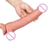 Dildo réaliste extra large en silicone épais avec ventouse pour femmes, jouet sexuel pour adultes