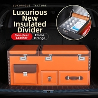 Organiseurs de voiture, boîte de rangement pour voiture, organisateur d'intérieur de voiture, organisateur de voiture haut de gamme avec accessoires essentiels pour le refroidissement