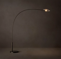 Lampe de chevet vintage unique et simple, lampe de table d'intérieur simple à LED pour chambres, hôtels et canapés, luminaire métallique haut de gamme