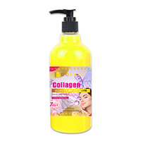 Essence liquide au collagène éclaircissante et hydratante, best-seller, à base d'acides alpha-hydroxy (AHA) anti-rides et réparatrice