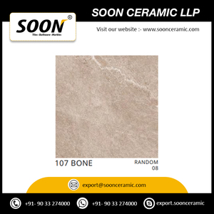 New Arrival <b>Wall</b> and Floor Interior 12 MM Heavy Duty Porcelain Vitrified Tiles 600X600 MM for Home and Villa Application - Product Image 4