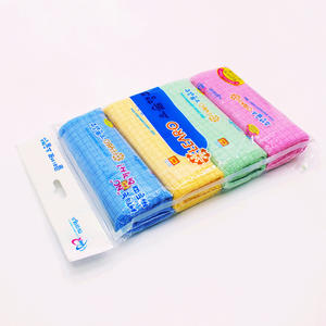 Chiffons à vaisselle épais multi-usages, 4 pièces, serviettes de nettoyage pour la vaisselle, accessoires de cuisine - Product Image 4