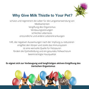 OEM estratto di cardo di latte integratore liquido per cani e gatti supporto immunitario fegato Detox gocce per animali domestici cura della salute e integratori - Product Image 2