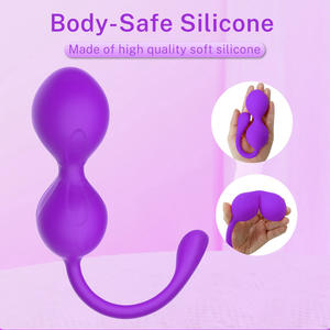 Bola Vibradora Vaginal con Control por Aplicación, Bolas de Silicona Inteligentes Tipo Geisha, Ejercitador de Kegel para Fortalecer la Vagina, Juguete Sexual para Mujeres - Product Image 3