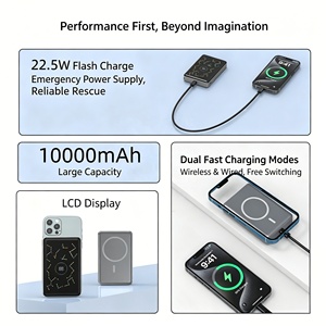 ใหม่ CCC 10000มิลลิแอมป์ต่อชั่วโมงแบตเตอรี่แม่เหล็กกึ่งแข็ง PD22.5W ไร้สายความจุสูงชาร์จได้อย่างรวดเร็ว - Product Image 2