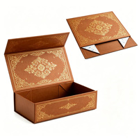 Boîte pliante rigide en EVA avec logo personnalisé de luxe, en matériaux recyclés, finition mate, emballage cadeau haut de gamme en carton pliable