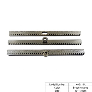 Marco de monedero de alta calidad directo de fábrica Marco de monedero de <span class=keywords><strong>metal</strong></span> de lápiz labial con deslizamiento de cierre lateral - Product Image 5