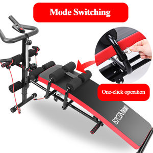 Máquina de Ejercicios Abdominales 6 en 1 Directo de Fábrica, Tabla para Abdominales, Ejercicios de Espalda, Barras para Flexiones, Cuerda de Entrenamiento, Ajuste de Cintura - Product Image 2