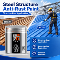 Peinture fluorocarbure aqueuse longue durée pour murs extérieurs de bâtiments, couche de finition anti-corrosion, échantillons gratuits