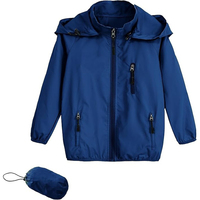 Veste Softshell pour Enfants de Fabricant Professionnel, Coupe-Vent Respirant et Imperméable Personnalisé avec Capuche, Style Urbain