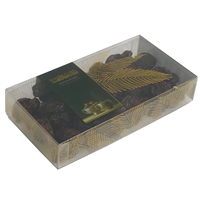 Boîte d'emballage pour dattes en plastique transparent avec couvercle et fond, boîte cadeau pour dattes, boîtes d'emballage pour dattes