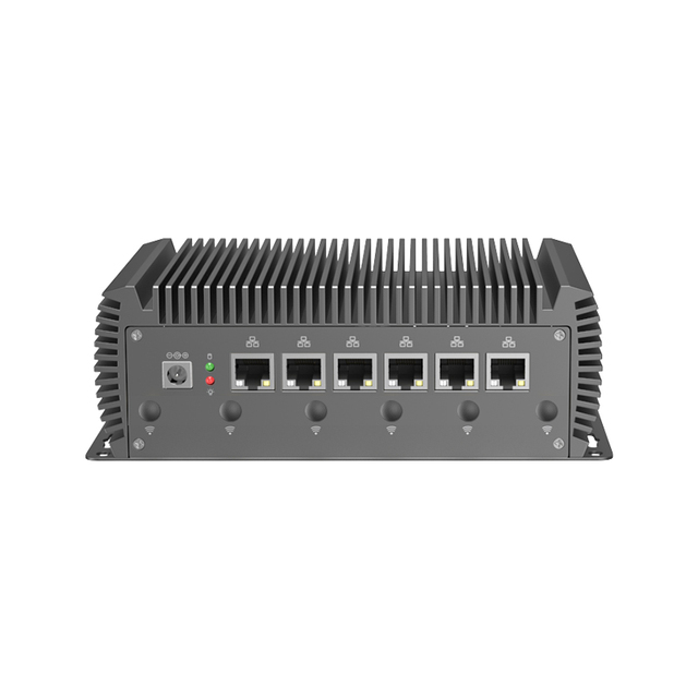 BKHD 1356NP Fanless Network Appliance With Intel Core I3-8145U 6x2.5G Ethernet Suitable for Firewall Router Pfsense VyOS G24 6L