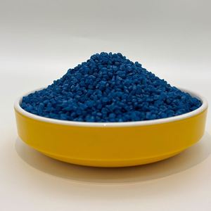 FUXI Blue Granular <b>Plastic</b> Pellets Injection Molding Grade High Impact Resistance General Purpose PA66+GF30% Reinforced - Product Image 3