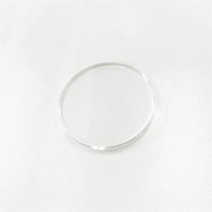 Safir Wafer Optik <span class=keywords><strong>Lens</strong></span> 1mm Kalınlık Yüksek Sertlik Geçirgenlik Kişiselleştirilmiş Logo AR Kaplama OEM Cep Telefonu Lensi 500 - Product Image 1