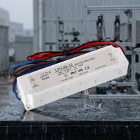 Alimentation LED étanche IP67 60W 220V à sortie unique 12V 24V à tension constante pour affichage LED extérieur