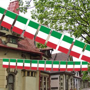 Banderines de la <span class=keywords><strong>Bandera</strong></span> de Italia al por Mayor, Tamaño y Diseño Personalizados, Impresión Digital, <span class=keywords><strong>Bandera</strong></span> de Cuerda para Decoración, Suministro del Fabricante - Product Image 4